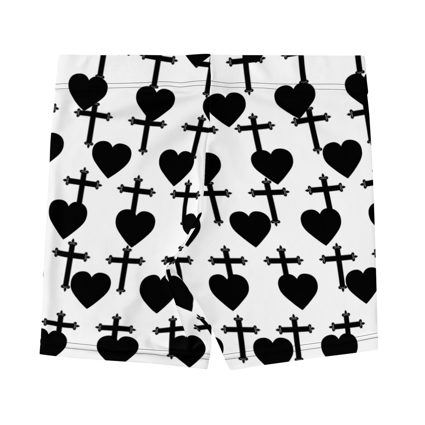 {Spread Christ Own Everything} "Monochrome" Biker Shorts