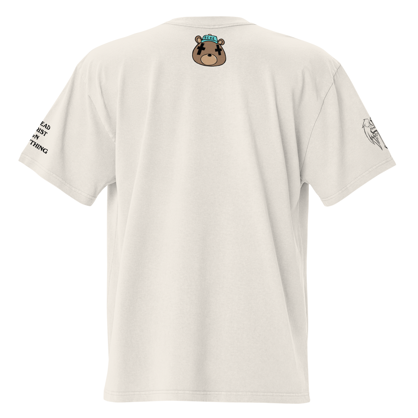 {Spread Christ Own Everything} "Monochrome" Grillz Oversized Tee