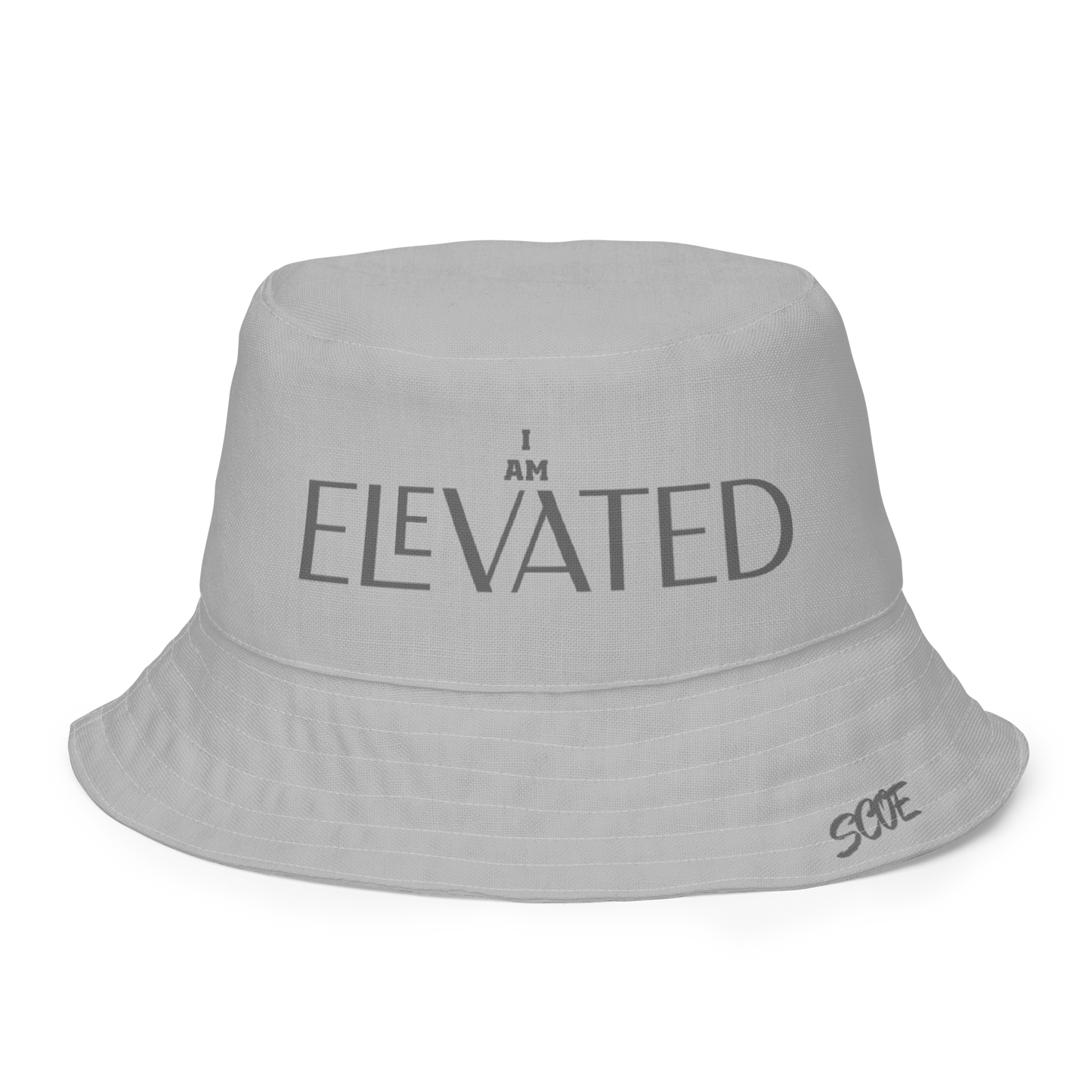 {ELEVATED LIFE} Dove Bucket Hat