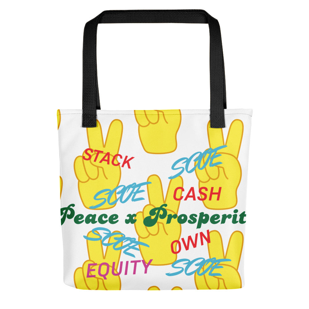 S.C.O.E Peace x Prosperity Tote bag