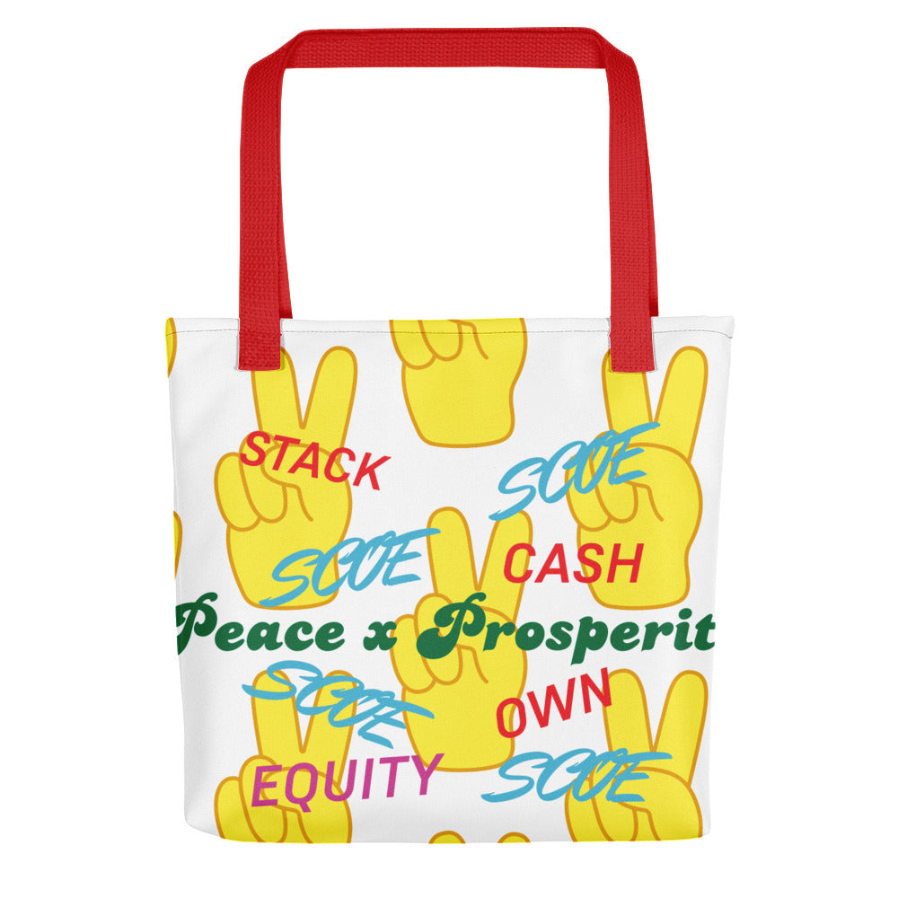 S.C.O.E Peace x Prosperity Tote bag