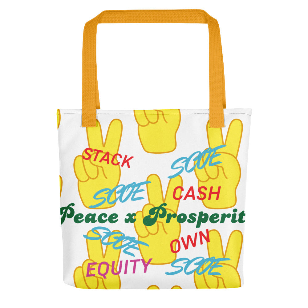 S.C.O.E Peace x Prosperity Tote bag