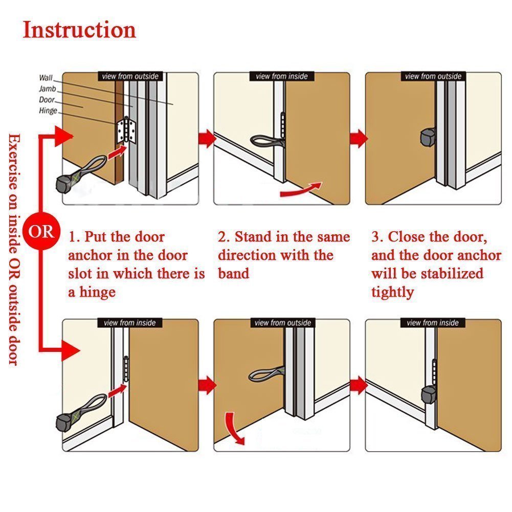 Resistance Band Door Anchor