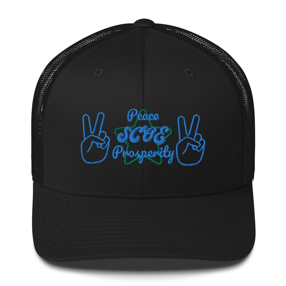 S.C.O.E Peace x Prosperity Trucker Hat