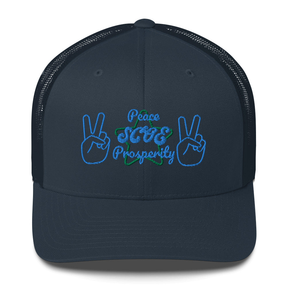 S.C.O.E Peace x Prosperity Trucker Hat