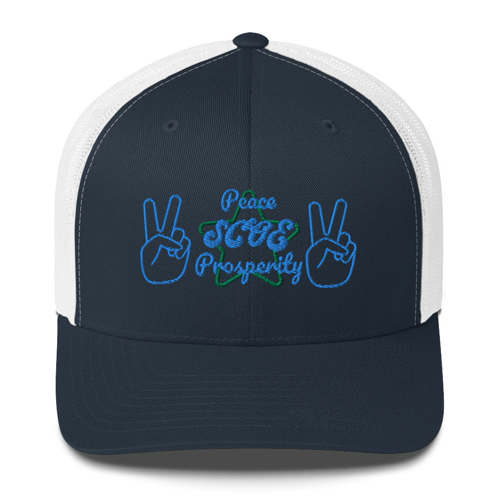 S.C.O.E Peace x Prosperity Trucker Hat