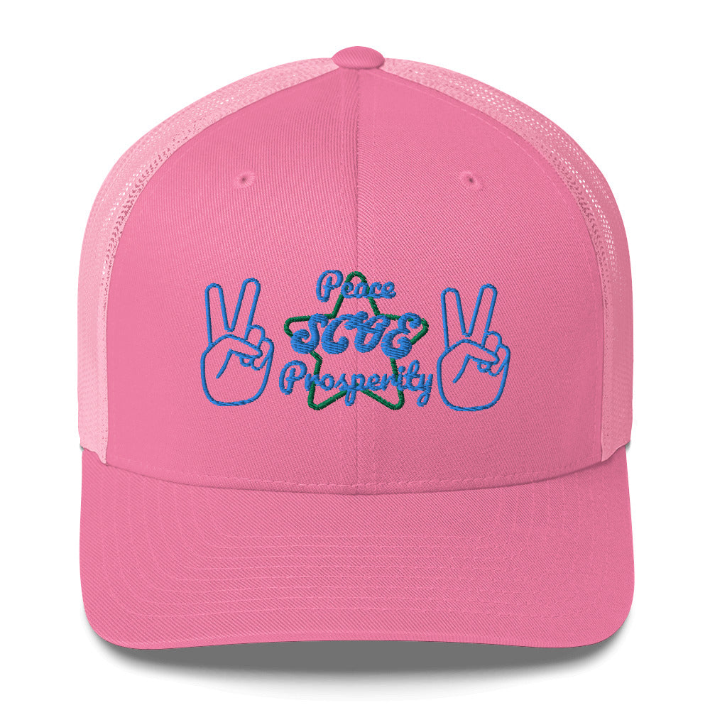 S.C.O.E Peace x Prosperity Trucker Hat
