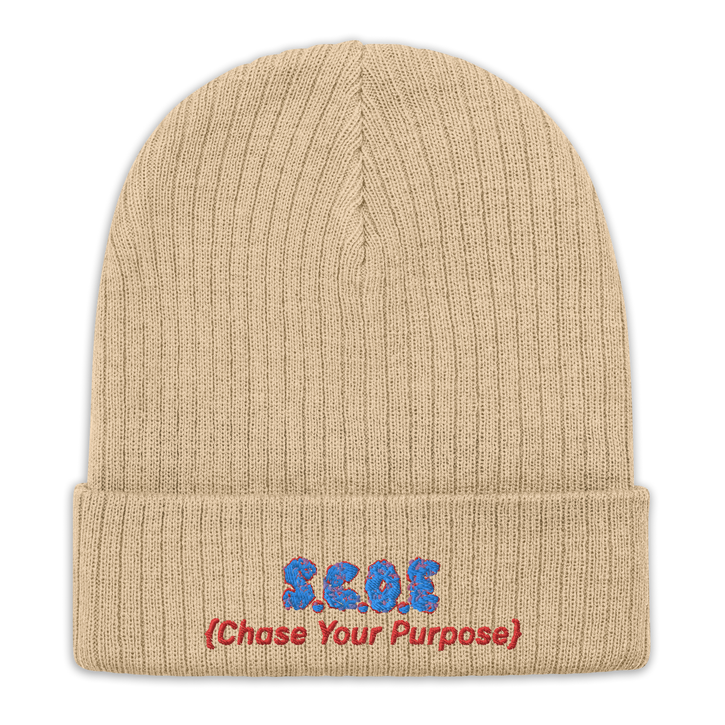 S.C.O.E {Chase Your Purpose} Beanie