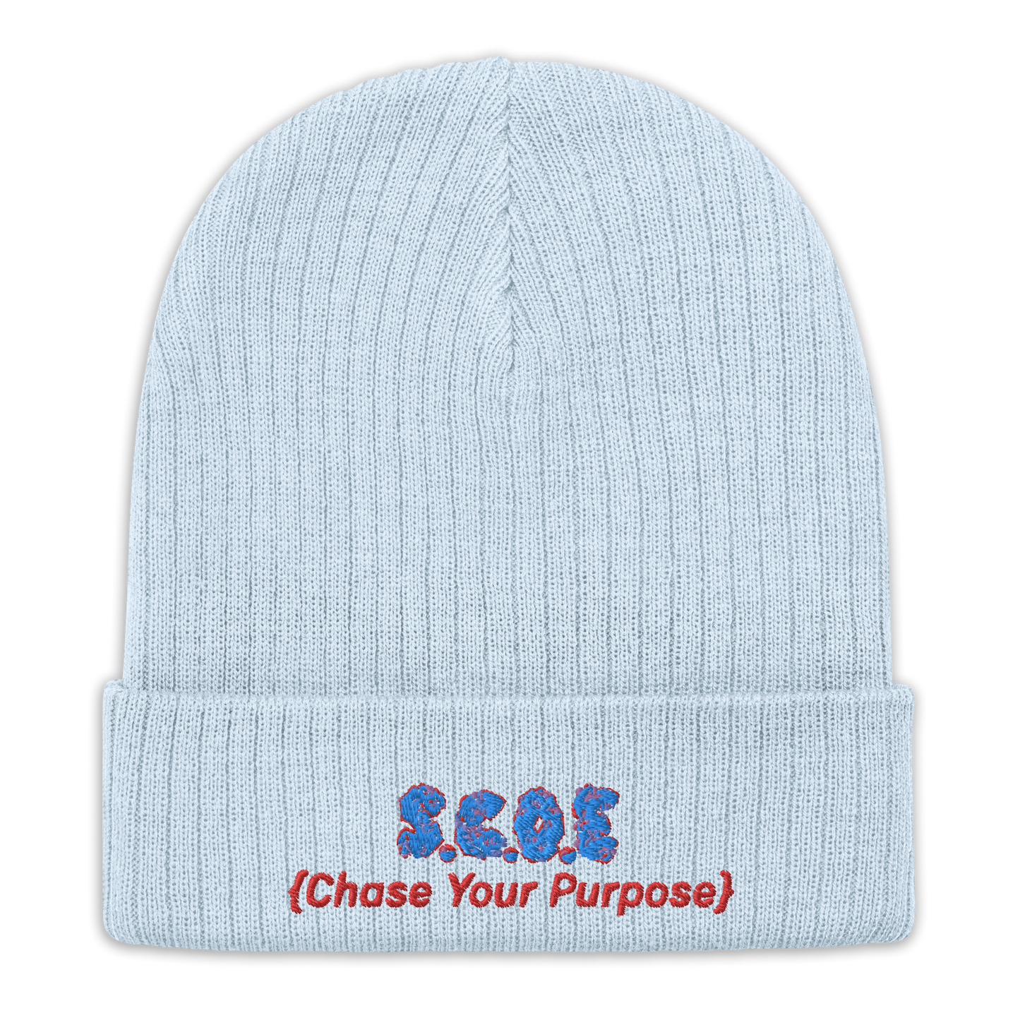 S.C.O.E {Chase Your Purpose} Beanie