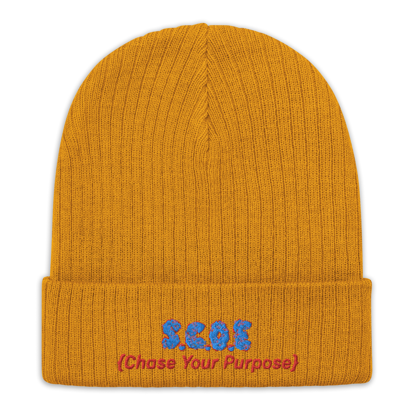 S.C.O.E {Chase Your Purpose} Beanie