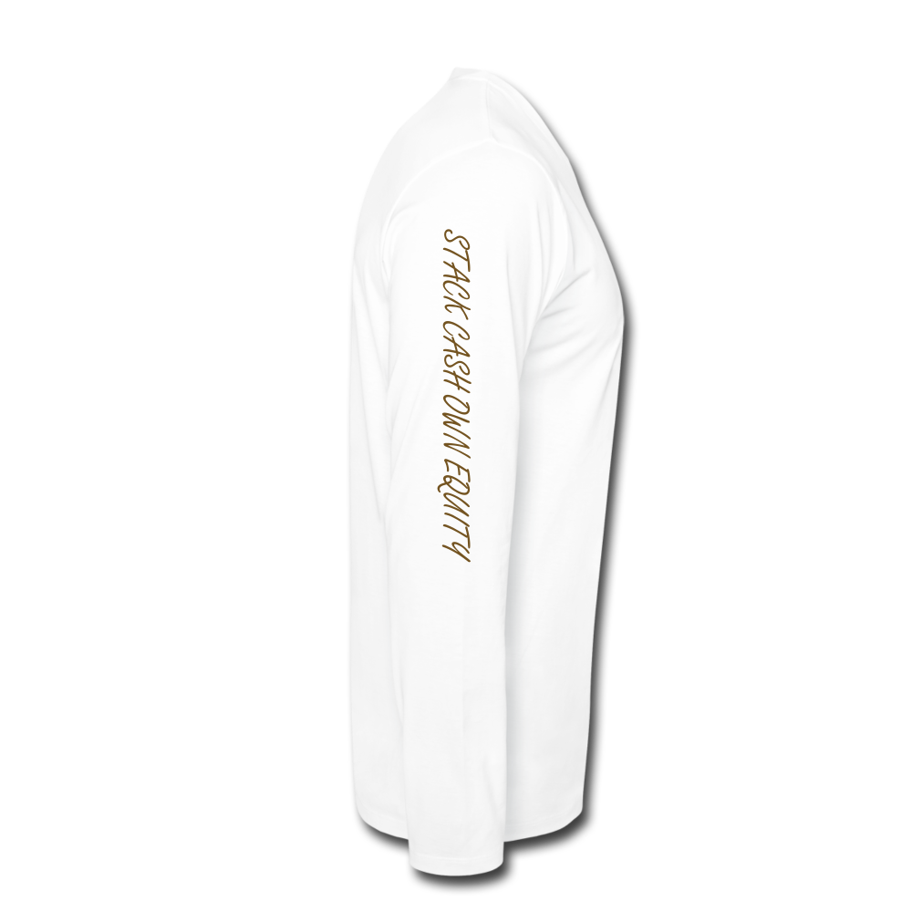 S.C.O.E Premium Long Sleeve Shirt - white