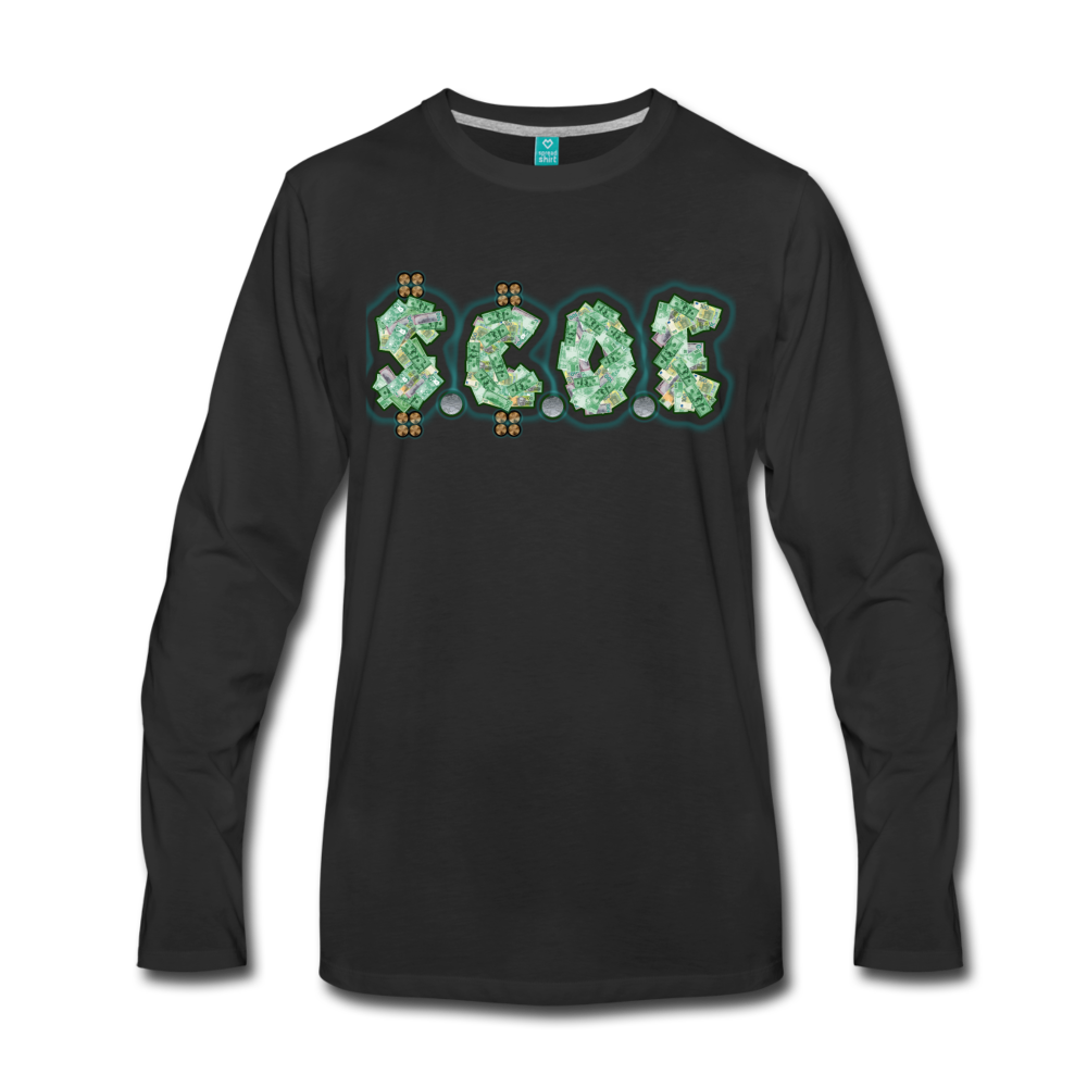 S.C.O.E Premium Long Sleeve Shirt - black