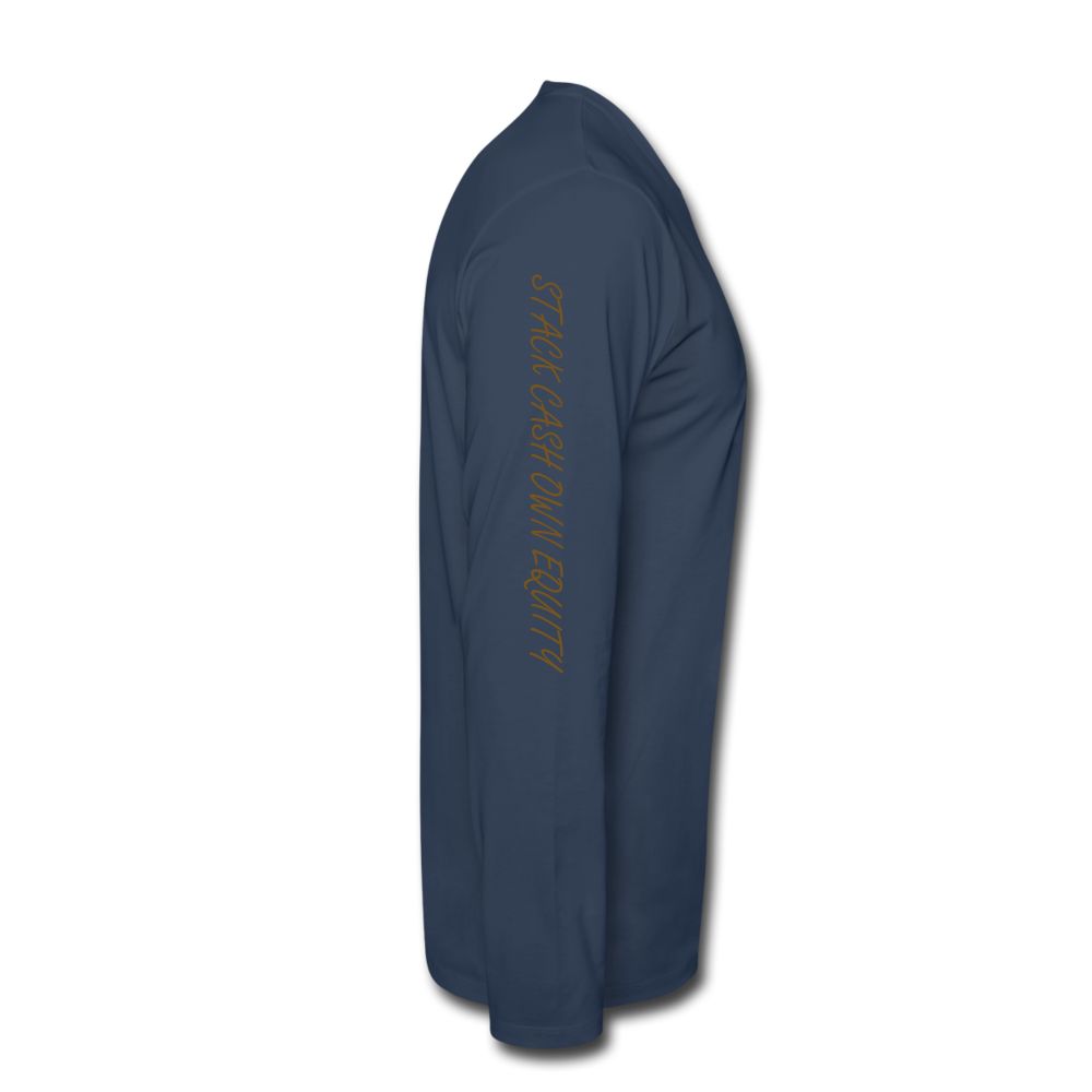 S.C.O.E Premium Long Sleeve Shirt - navy