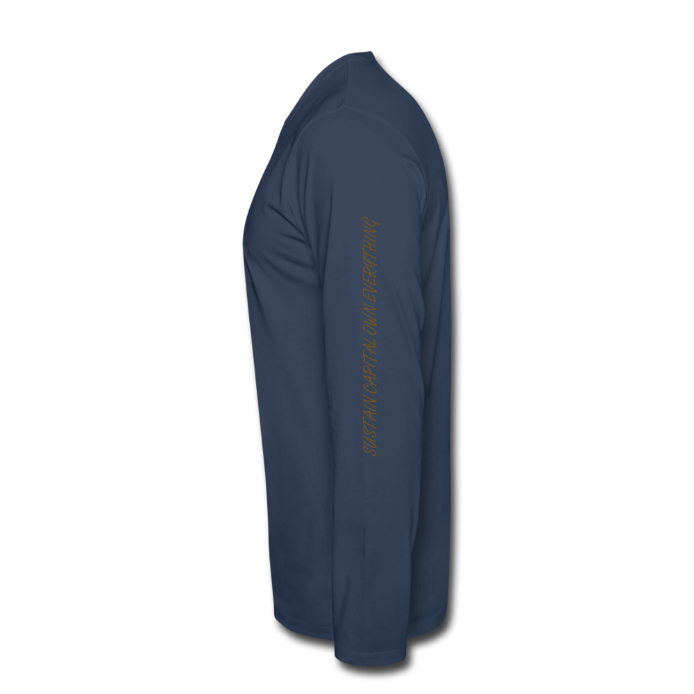 S.C.O.E Premium Long Sleeve Shirt - navy