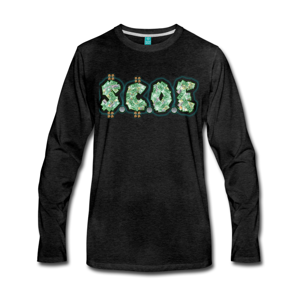 S.C.O.E Premium Long Sleeve Shirt - charcoal gray
