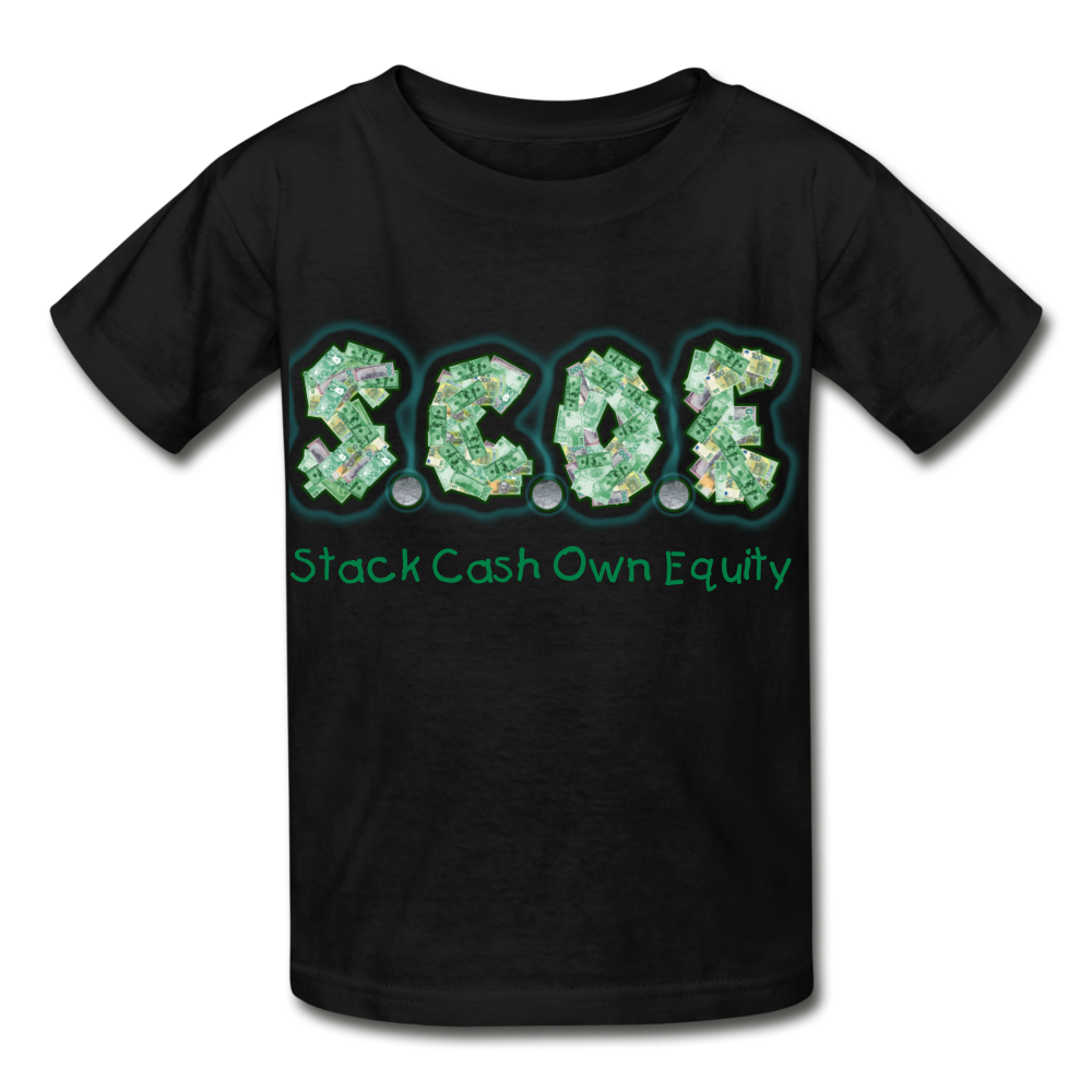 S.C.O.E Youth T-Shirt - black