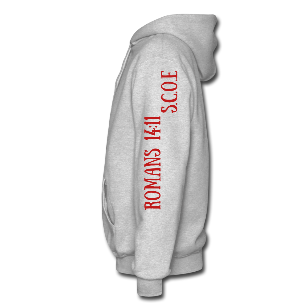S.C.O.E "Romans 14:11" Hoodie - ash