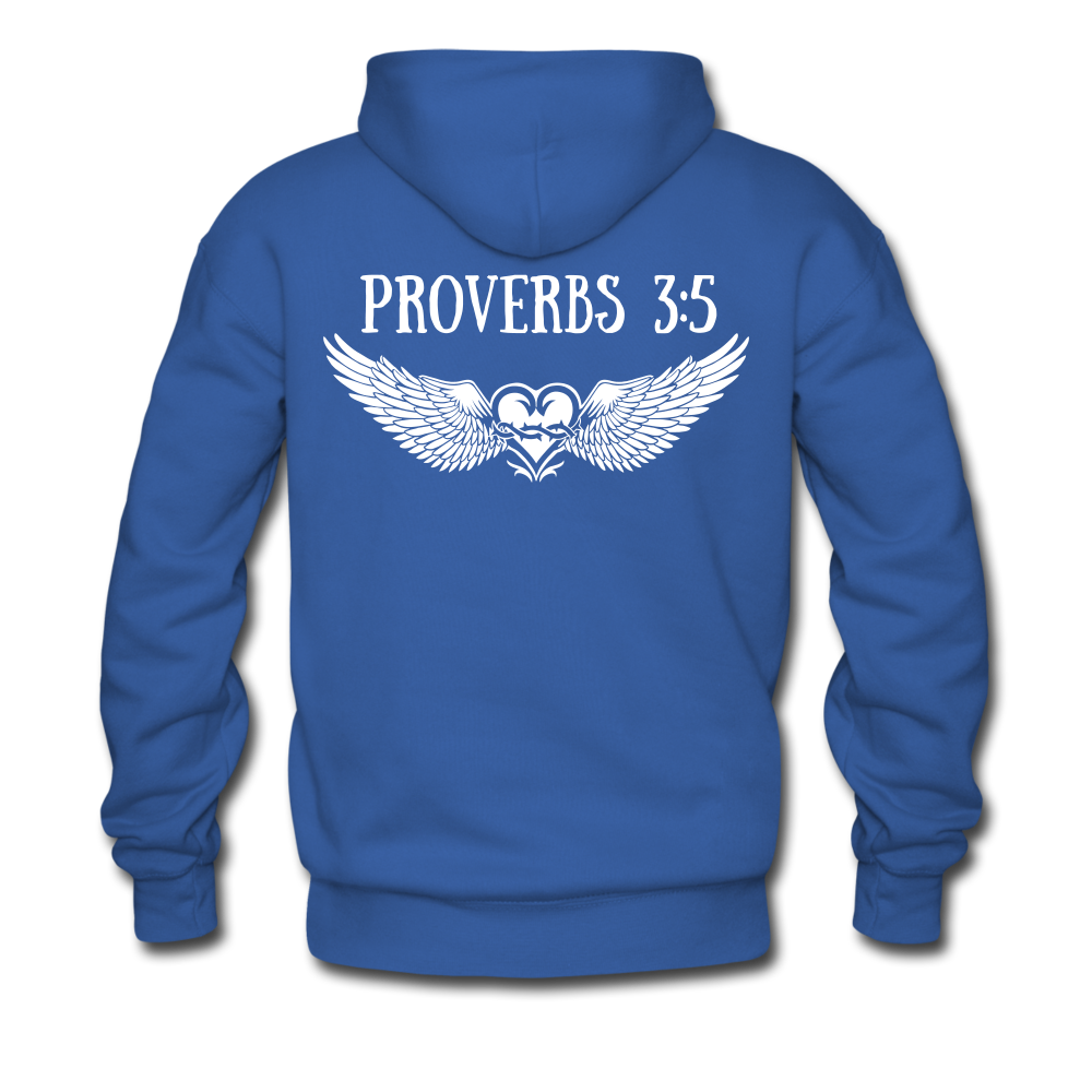S.C.O.E "Proverbs 3:5" Hoodie - royal blue