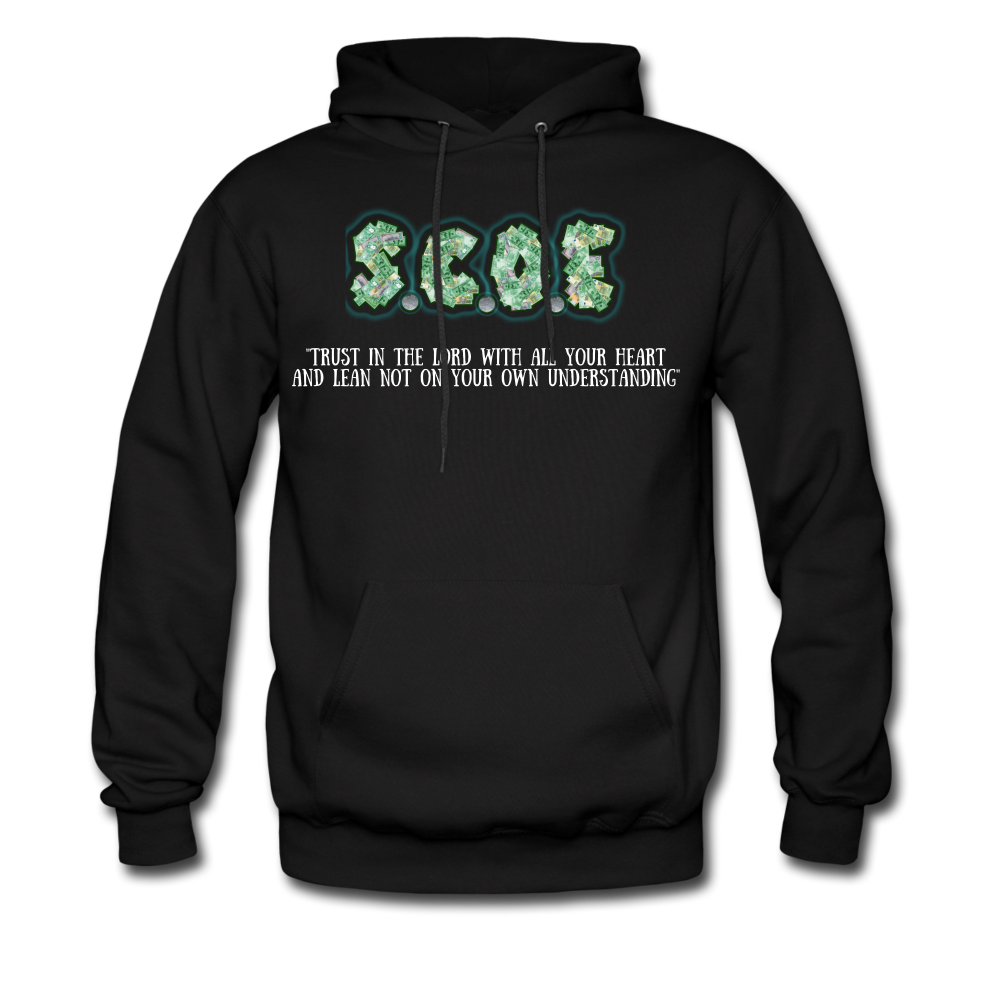 S.C.O.E "Proverbs 3:5" Hoodie - black