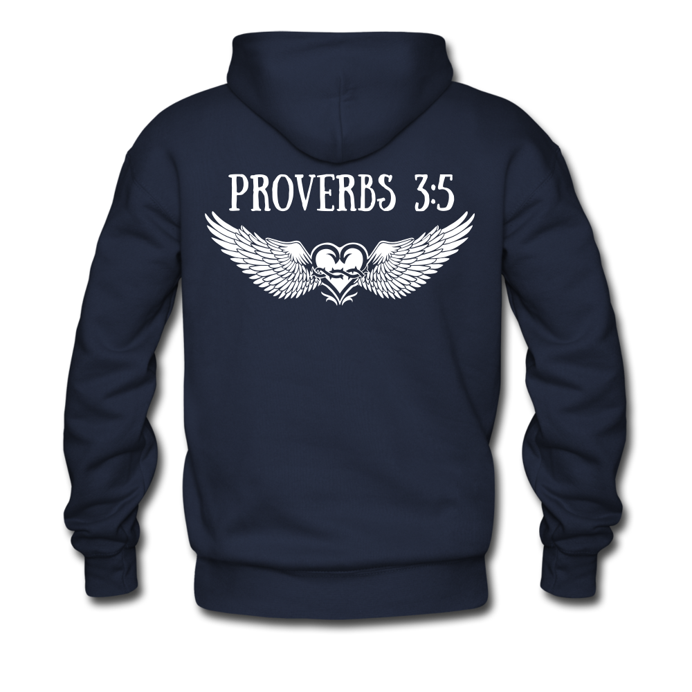 S.C.O.E "Proverbs 3:5" Hoodie - navy