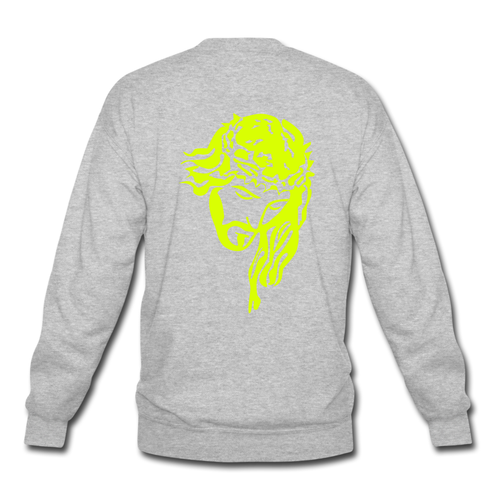 S.C.O.E King of Kings Crewneck Sweatshirt - heather gray