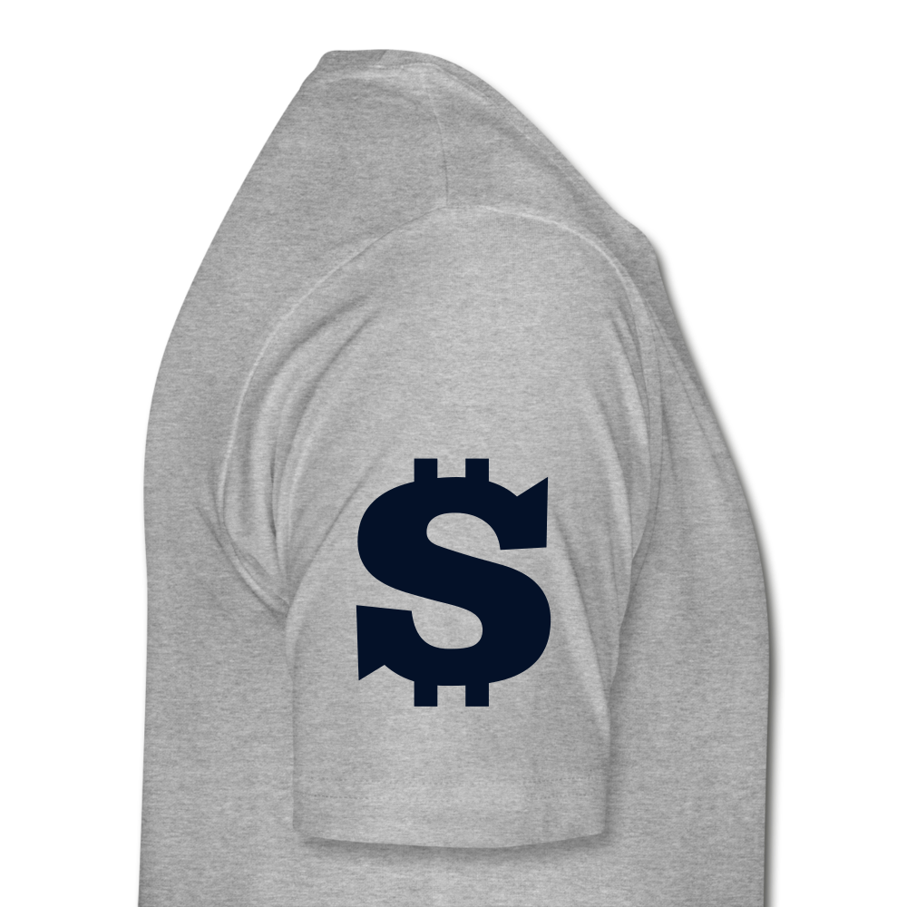 S.C.O.E Abstract Random Tee - heather gray
