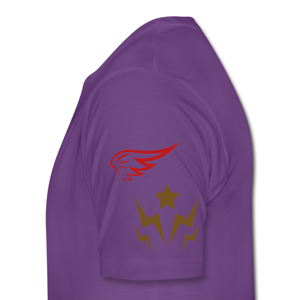 S.C.O.E Abstract Random Tee - purple