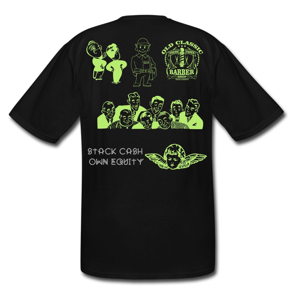S.C.O.E Vintage Print Tall Tee - black