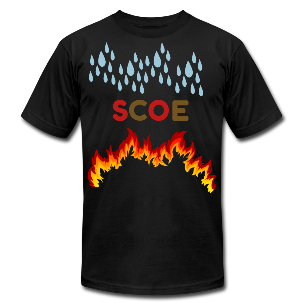 S.C.O.E Fire Jersey T-Shirt - black