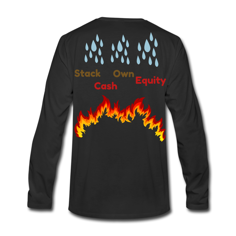 S.C.O.E Fire Long Sleeve Shirt - black