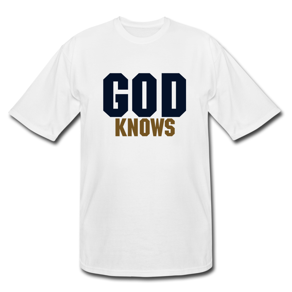 S.C.O.E God Knows Tall Tee - white