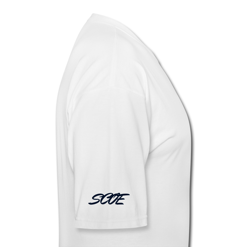 S.C.O.E God Knows Tall Tee - white