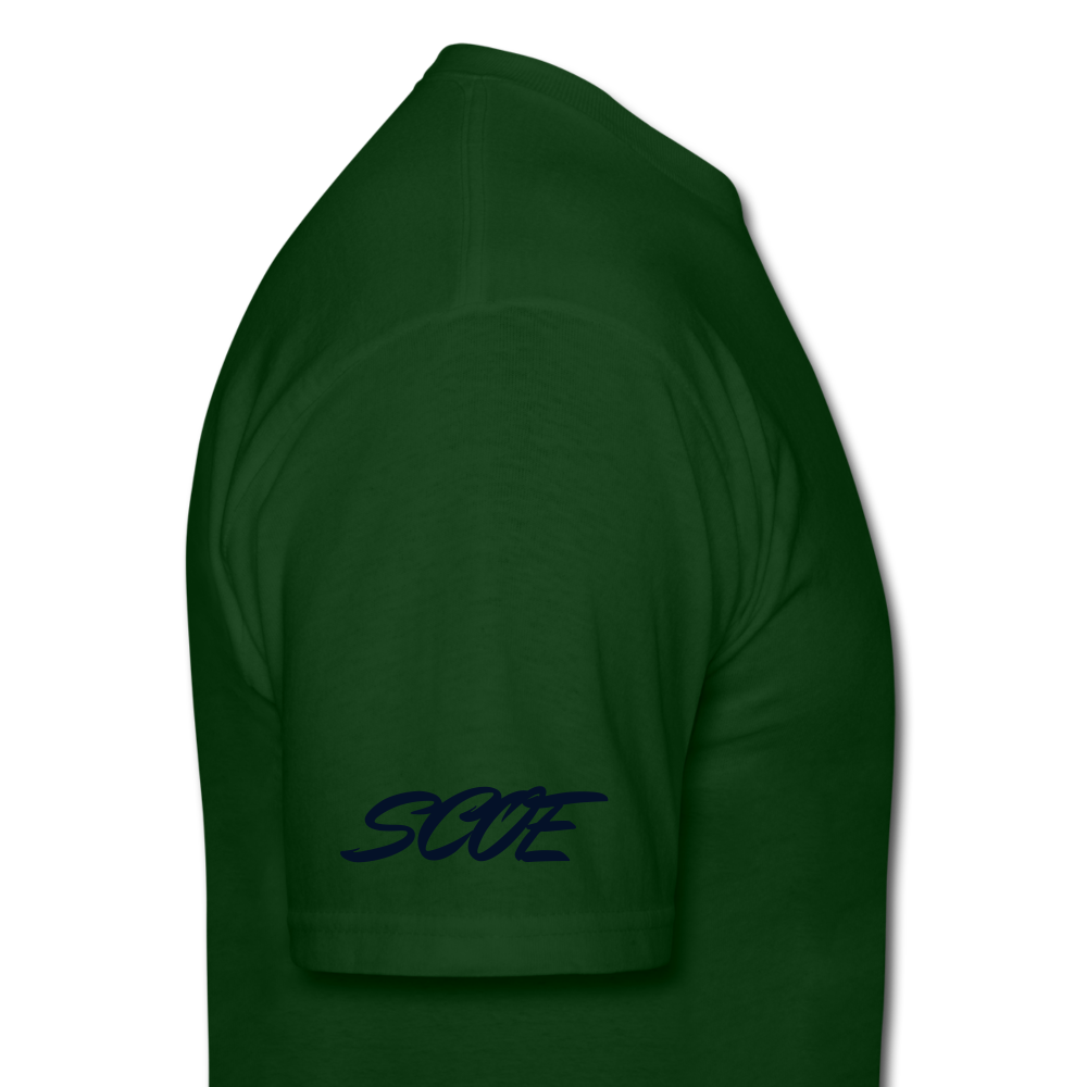 S.C.O.E God Knows Unisex T-shirt - forest green