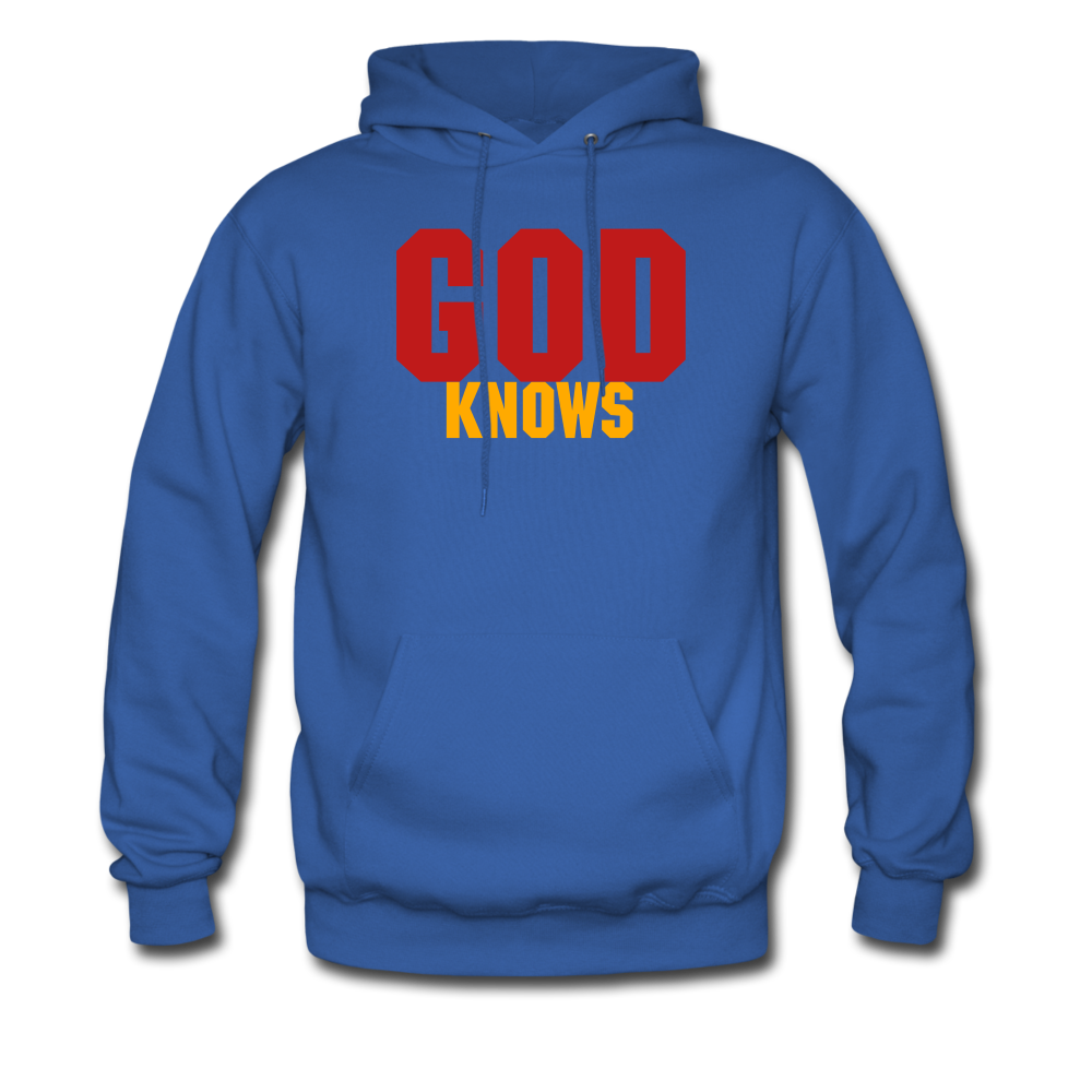 S.C.O.E God Knows Hoodie - royal blue