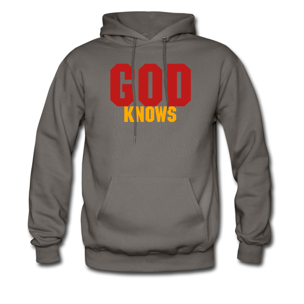 S.C.O.E God Knows Hoodie - asphalt gray