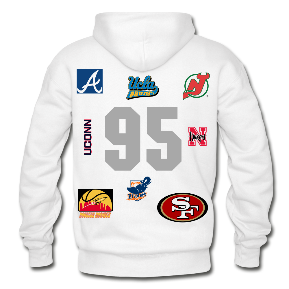 S.C.O.E 1995 Hoodie - white