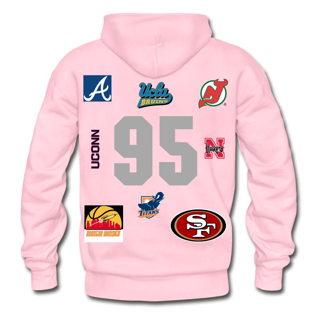 S.C.O.E 1995 Hoodie - light pink