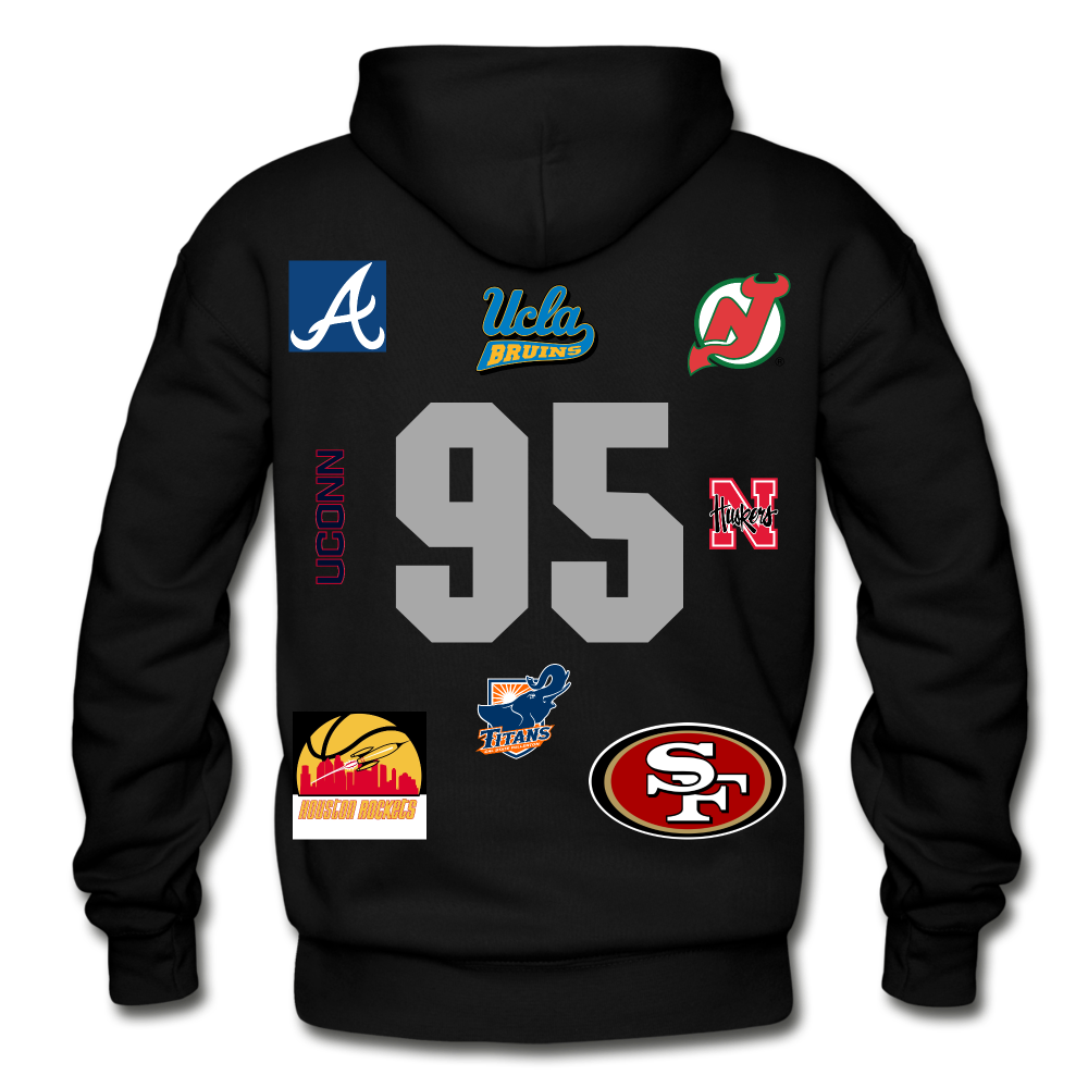 S.C.O.E 1995 Hoodie - black