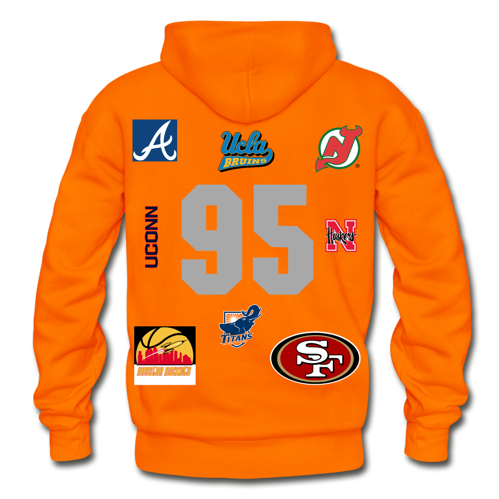 S.C.O.E 1995 Hoodie - orange