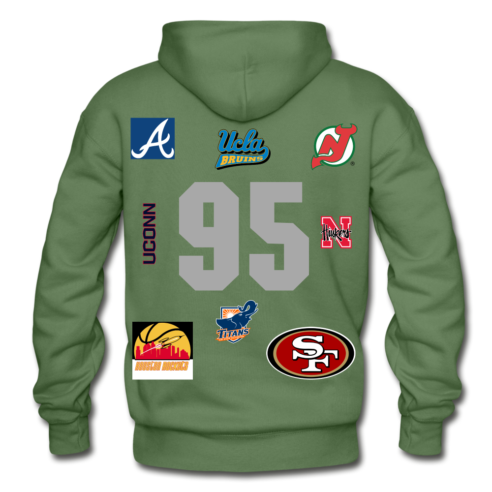 S.C.O.E 1995 Hoodie - military green