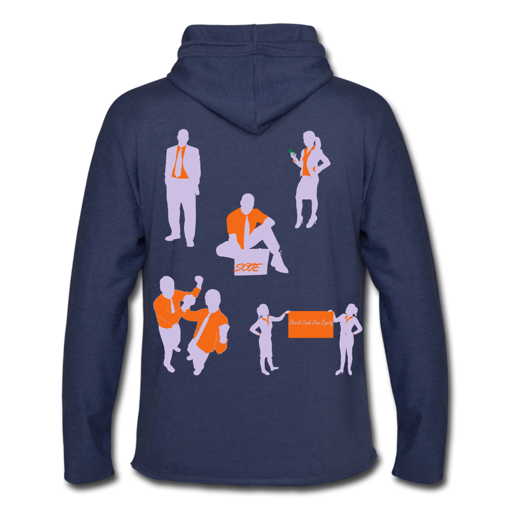 S.C.O.E Business People Terry Hoodie - heather navy