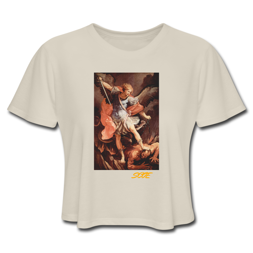 S.C.O.E Angel Crop Top - dust