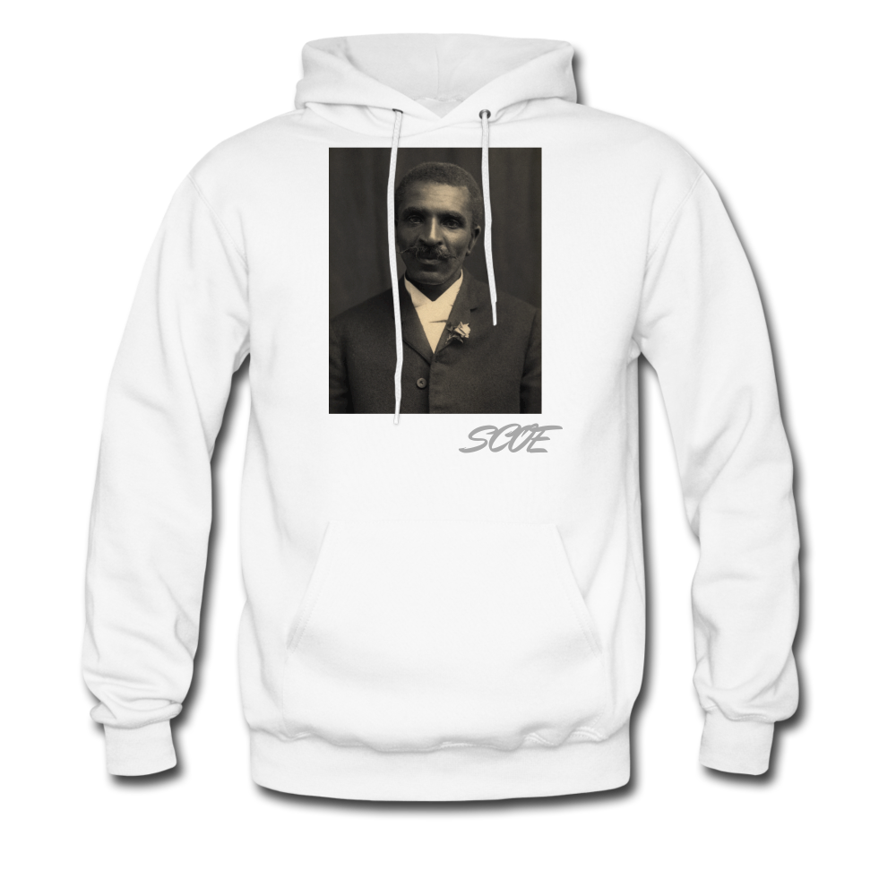 S.C.O.E George Washington Carver Hoodie - white
