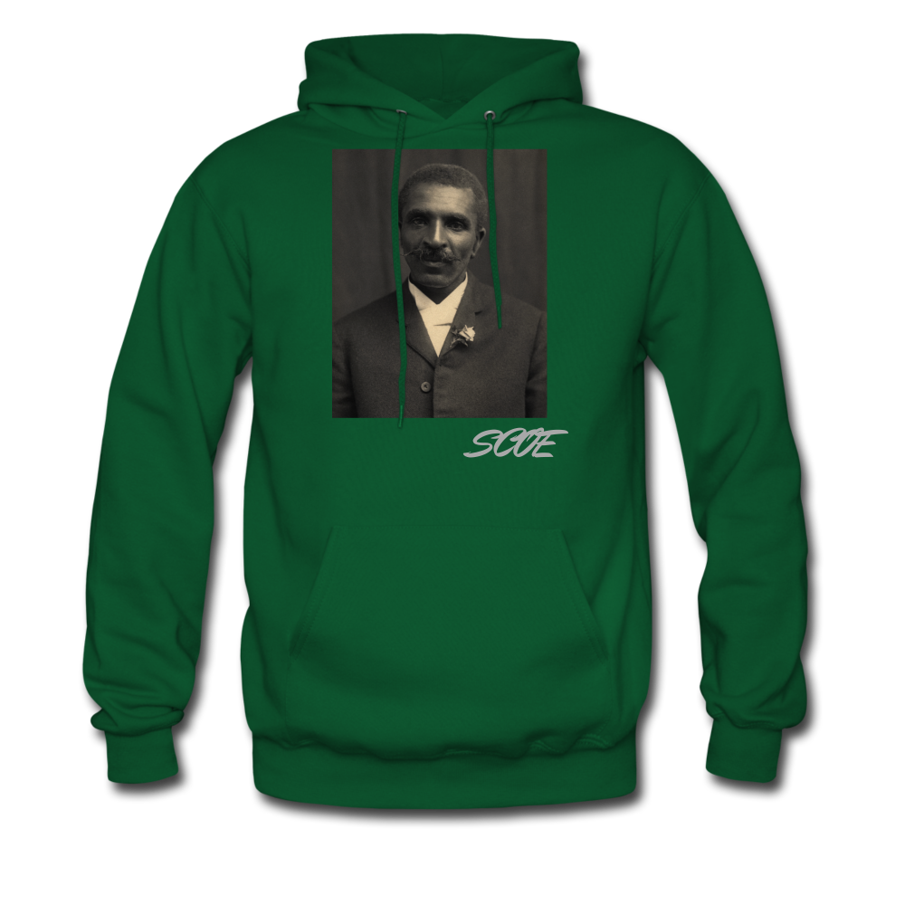 S.C.O.E George Washington Carver Hoodie - forest green
