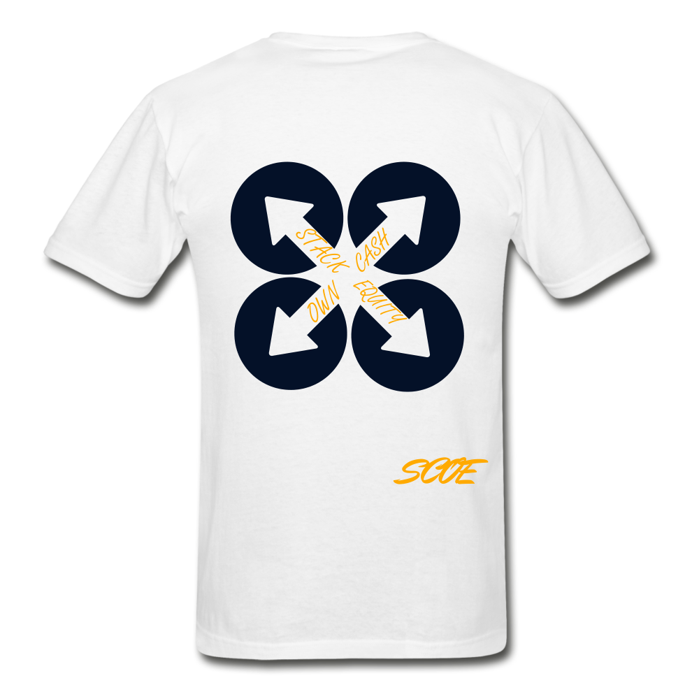 S.C.O.E Debt Free T-Shirt - white