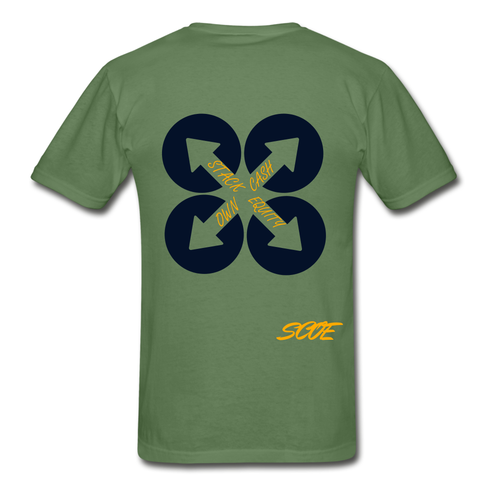 S.C.O.E Debt Free T-Shirt - military green
