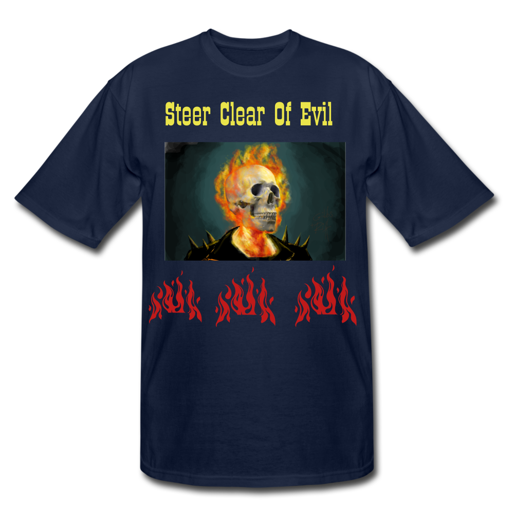 S.C.O.E Steer Clear Of Evil T-Shirt - navy