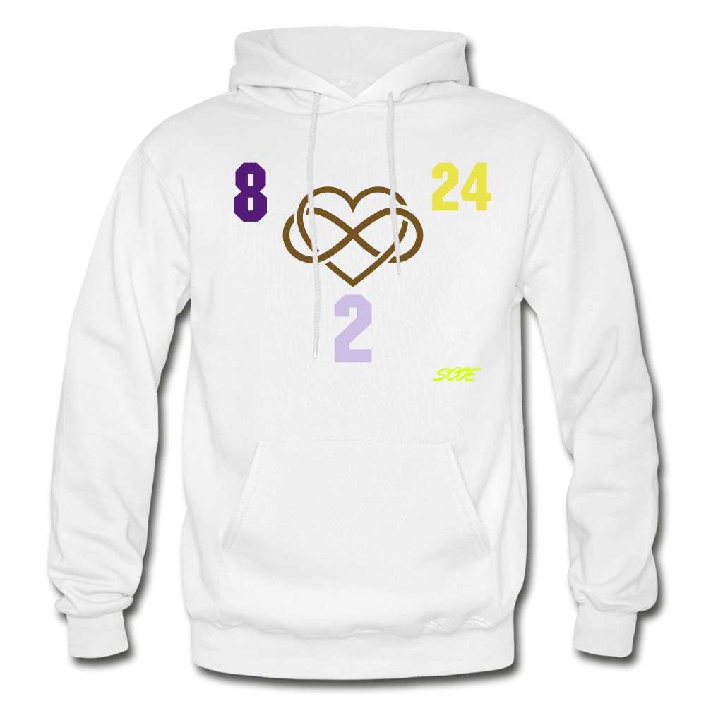 S.C.O.E Kobe x Gianna Eternal Love Hoodie - white