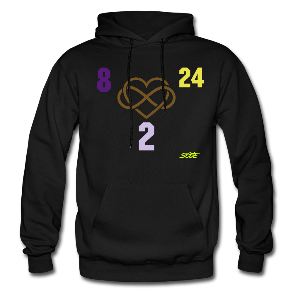 S.C.O.E Kobe x Gianna Eternal Love Hoodie - black