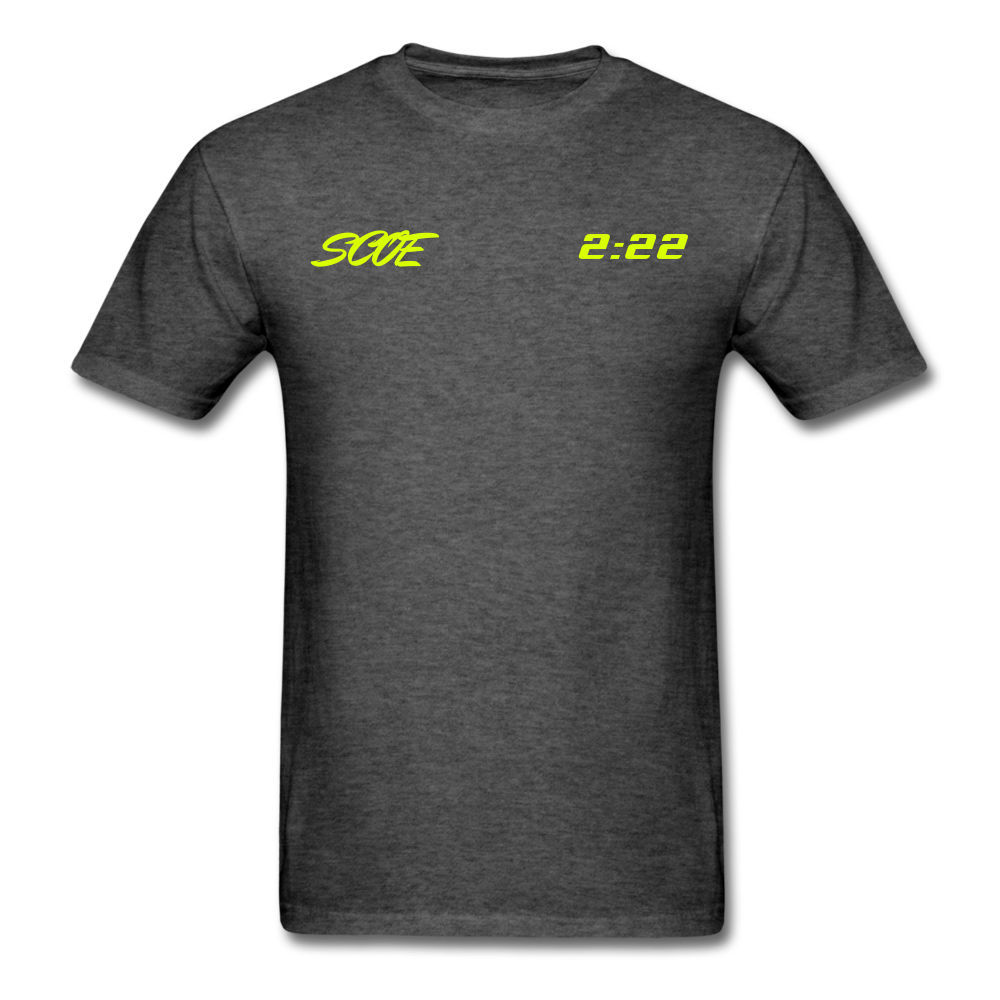 S.C.O.E 2:22 Hustle Shirt - heather black